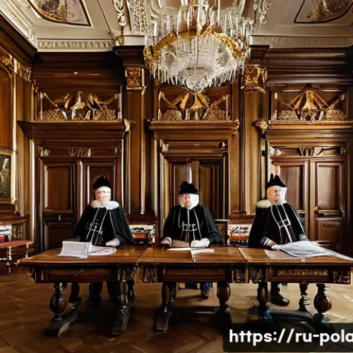 Home 33 폴란드 분할 역사 - A detailed historical scene depicting the Polish-Lithuanian Commonwealth’s political crisis in the 1...