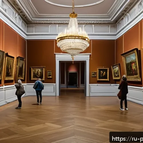 Home 30 폴란드에서 유명한 박물관 - A grand museum interior showcasing a diverse collection of European and Polish romanticism paintings...